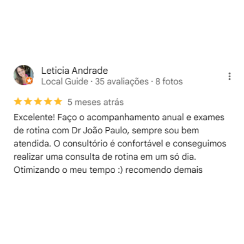 Depoimento Google Dr. João Paulo Vitorino