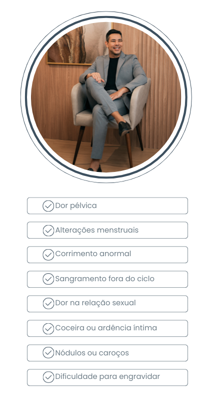 Sintomas para procurar um ginecologista em mobile